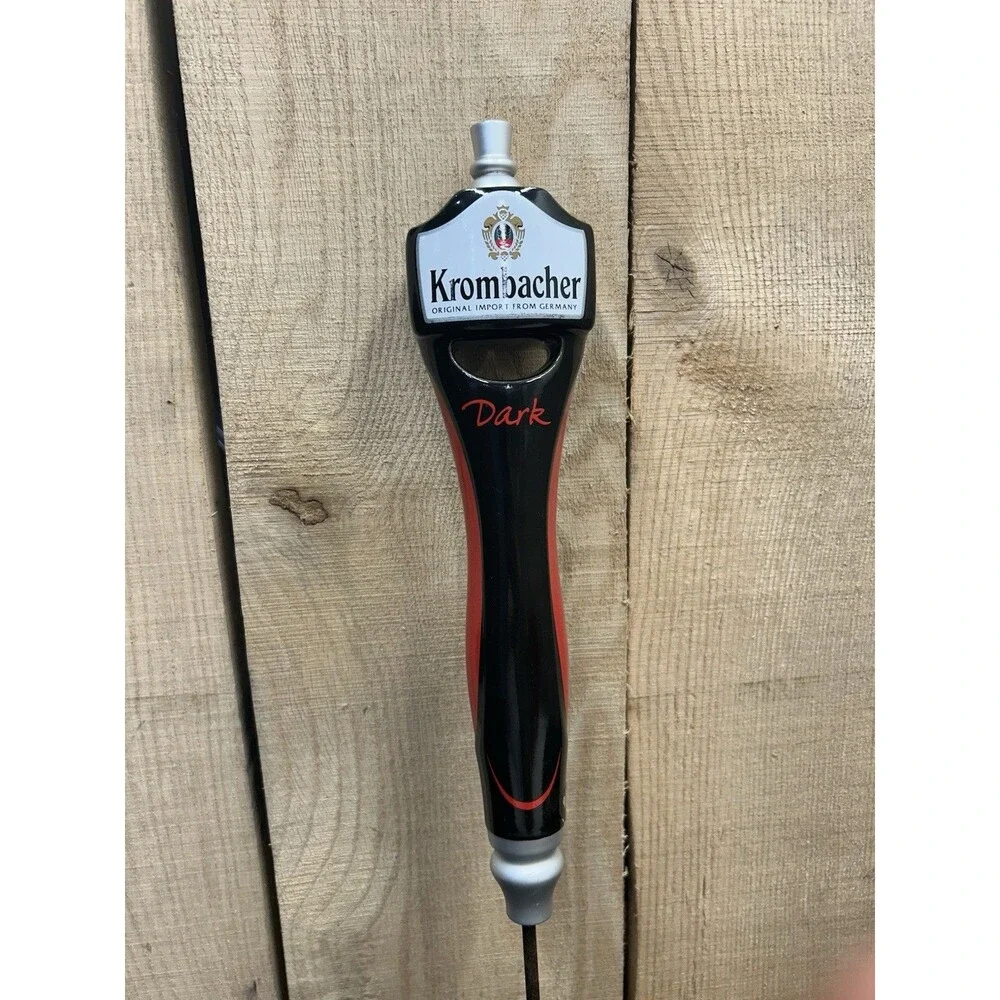 Krombacher Dark Beer Tap Handle Ceramic Original Import From Germany B18